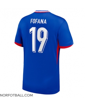 Billige Fotballdrakt Frankrike Youssouf Fofana #19 Replika Hjemmedrakt EM 2024 Kortermet